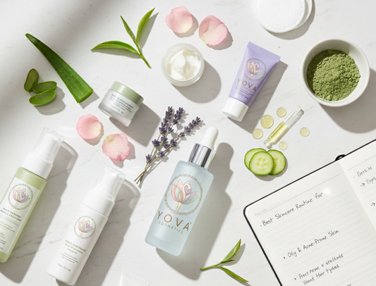 Skincare Routine for Dry and Sensitive Skin YovaCosmetics