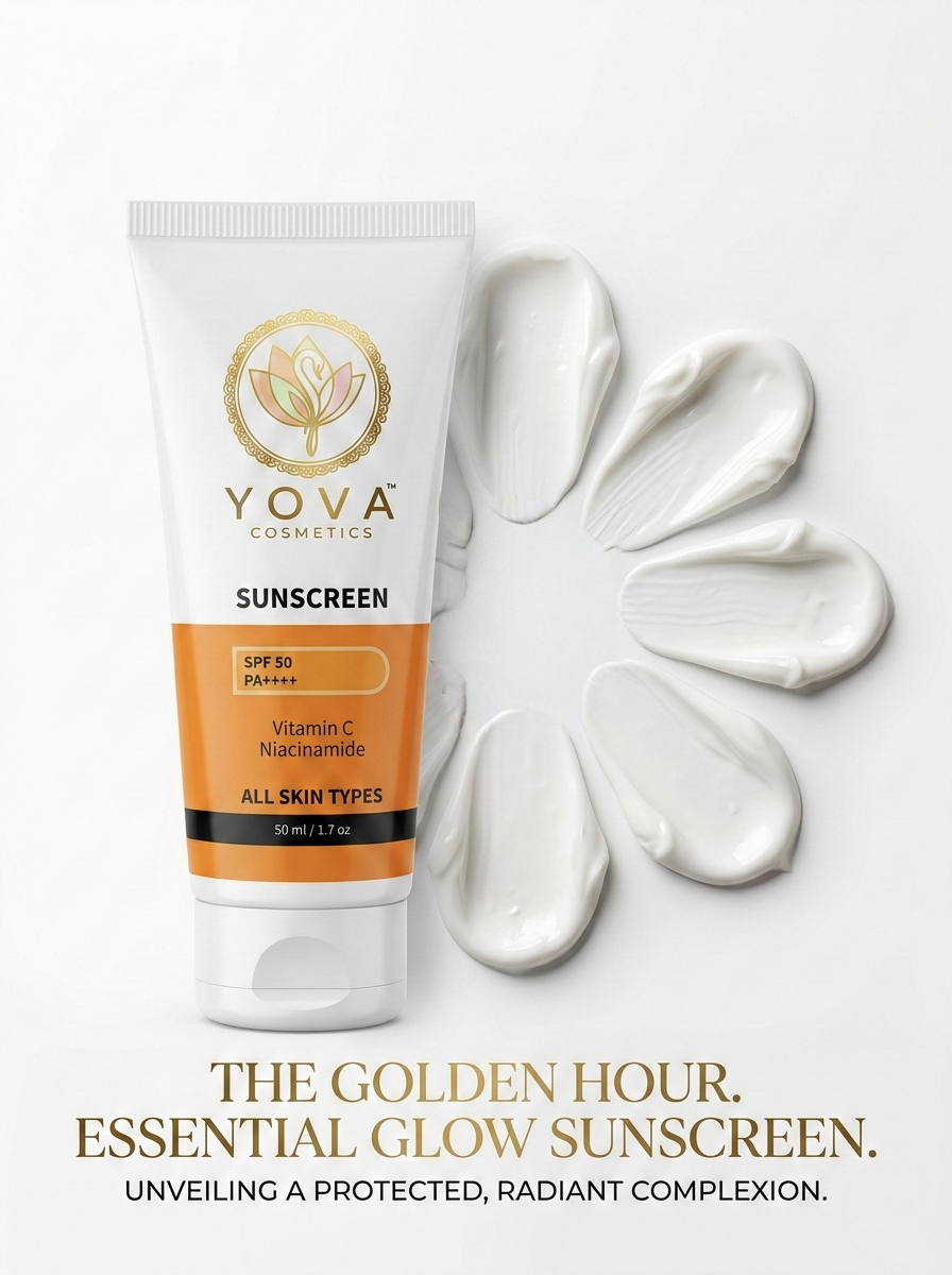 Yova Glow Sunscreen SPF 50 PA++++ (50 ml)