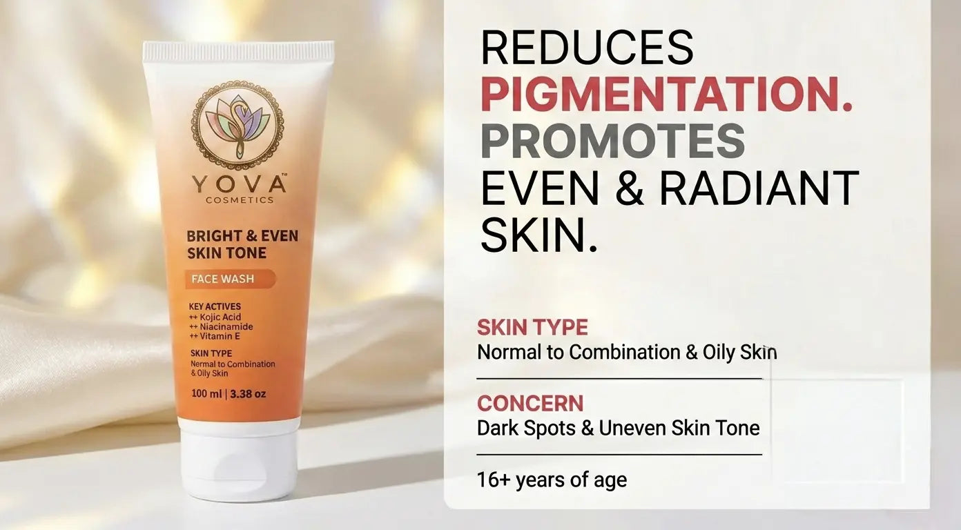 Yova Bright & Even Skin Tone Face Wash (100 ml) YovaCosmetics