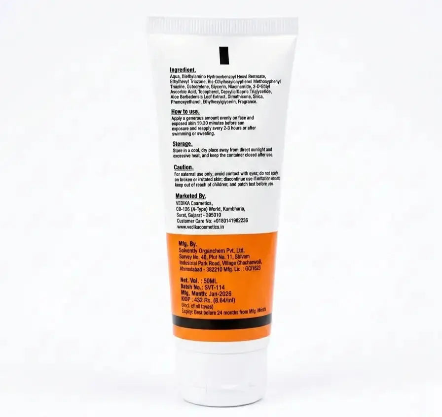 Yova Glow Sunscreen SPF 50 PA++++ (50 ml) YovaCosmetics