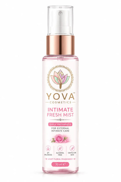 Intimate Fresh Mist – Alcohol-Free External Intimate Care Spray with Rose Hydrosol 30 ml